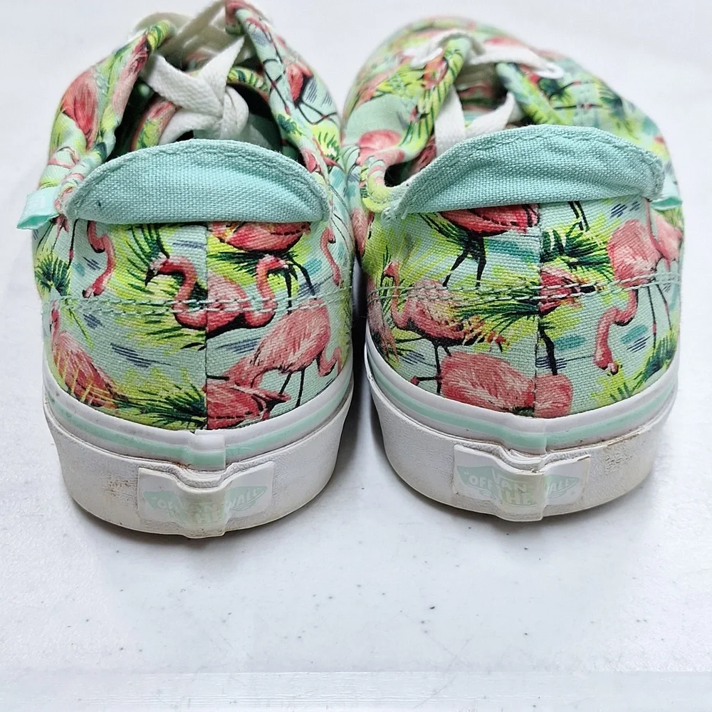 Vans Ultra Cush Flamingo Tropical Low Top Lace-Up Sneaker Tennis Shoes - Size 9 - Picture 3 of 11